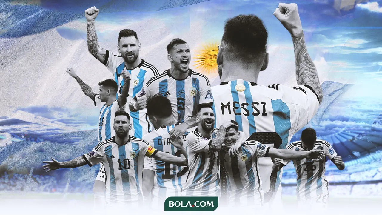 Piala Dunia - Timnas Argentina di Semifinal_ver 2