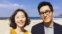 Kim Joo Hyuk dan kekasihnya, Lee Yoo Young (Sumber: Soompi)