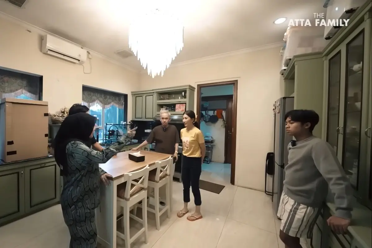 Potret Dapur Rumah Ruben Onsu yang Lama