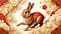 Chinese zodiac sign 2026 prediction for rabbit. (Image: Reve AI)