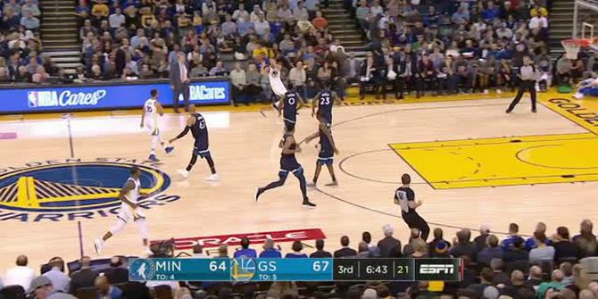 VIDEO: Game Recap NBA 2017-2018, Warriors 125 Vs Timberwolves 101