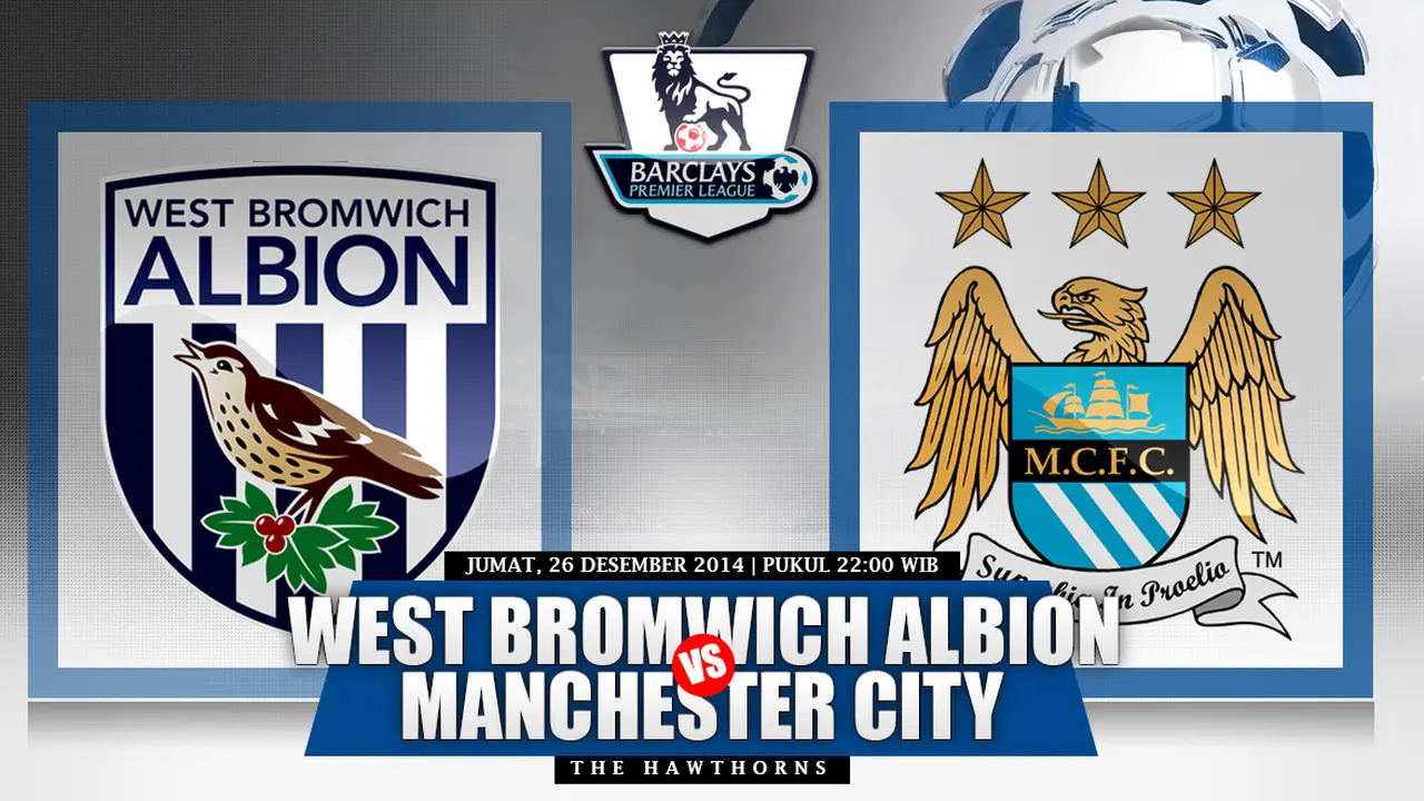 West Browich Albion vs Manchester City 