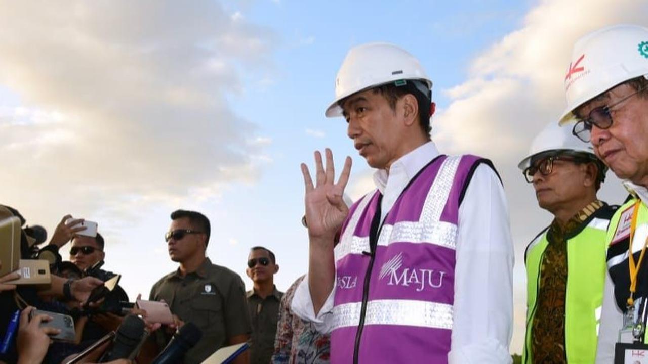 Presiden Tinjau Simpang Susun Blang Bintang