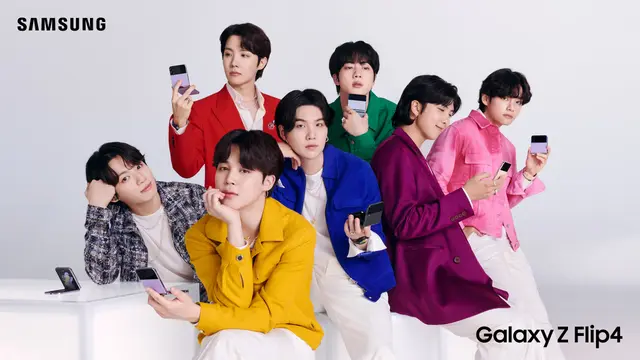 Samsung berkolaborasi dengan BTS