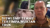 Rombongan Siswa Tertimpa Muatan Truk Pembawa Sawit