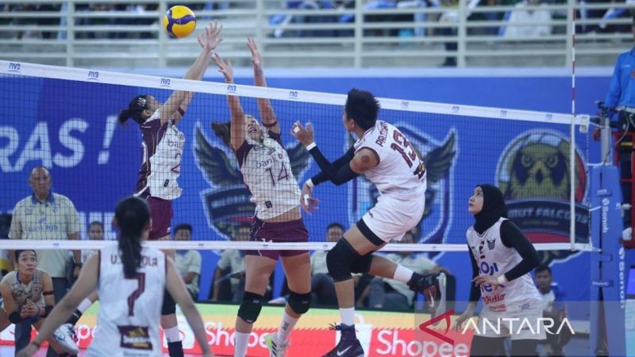 Bandung BJB Tandamata Dominasi Proliga: Lumat Medan Falcons 3-0 di Deli Serdang