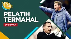 Berita video spotlight kalli ini membahas tentang empat pelatih termahal di dunia, salah satunya ialah Julian Nagelsmann.