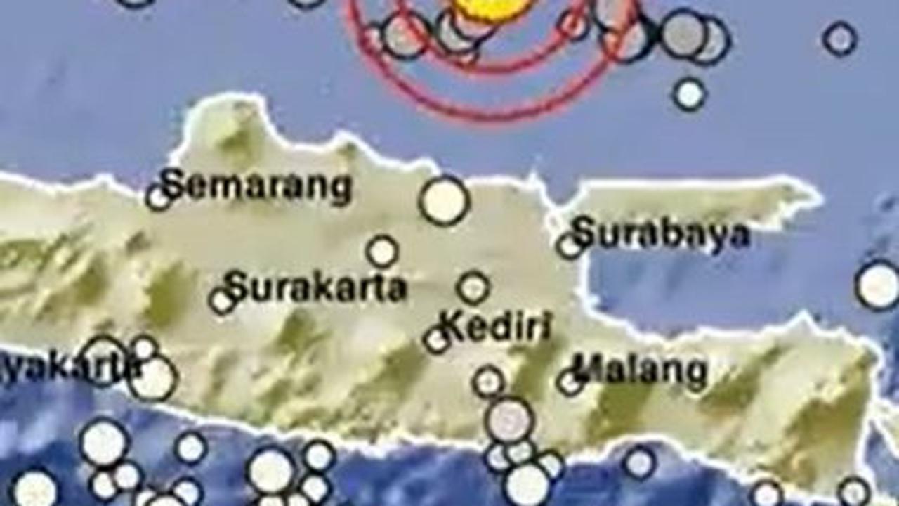 Gempa Magnitudo 6 Guncang Tuban, Getaran Terasa sampai Semarang, Blora dan Pekalongan