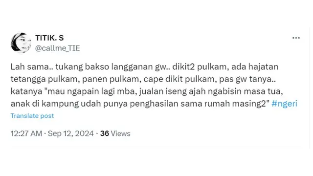 6 Cerita Work Life Balance Pedagang Langganan Netizen, Menikmati Hidup