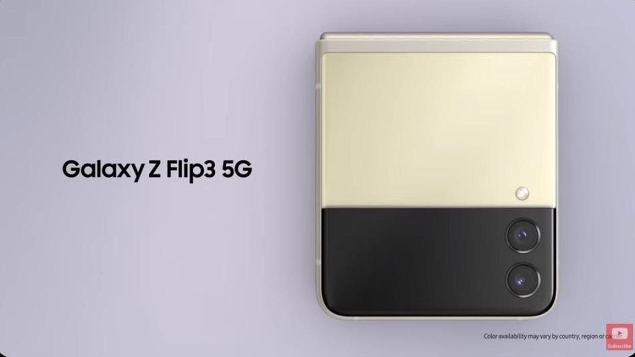 Samsung Galaxy Z Flip3 5G.