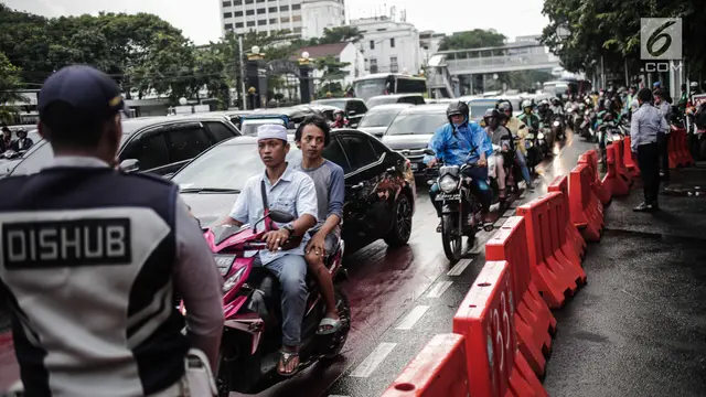 Ada Munajat 212, Lalu Lintas di Sekitar Monas Dialihkan