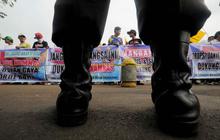 Demo mahasiswa dukung RUU Kamnas