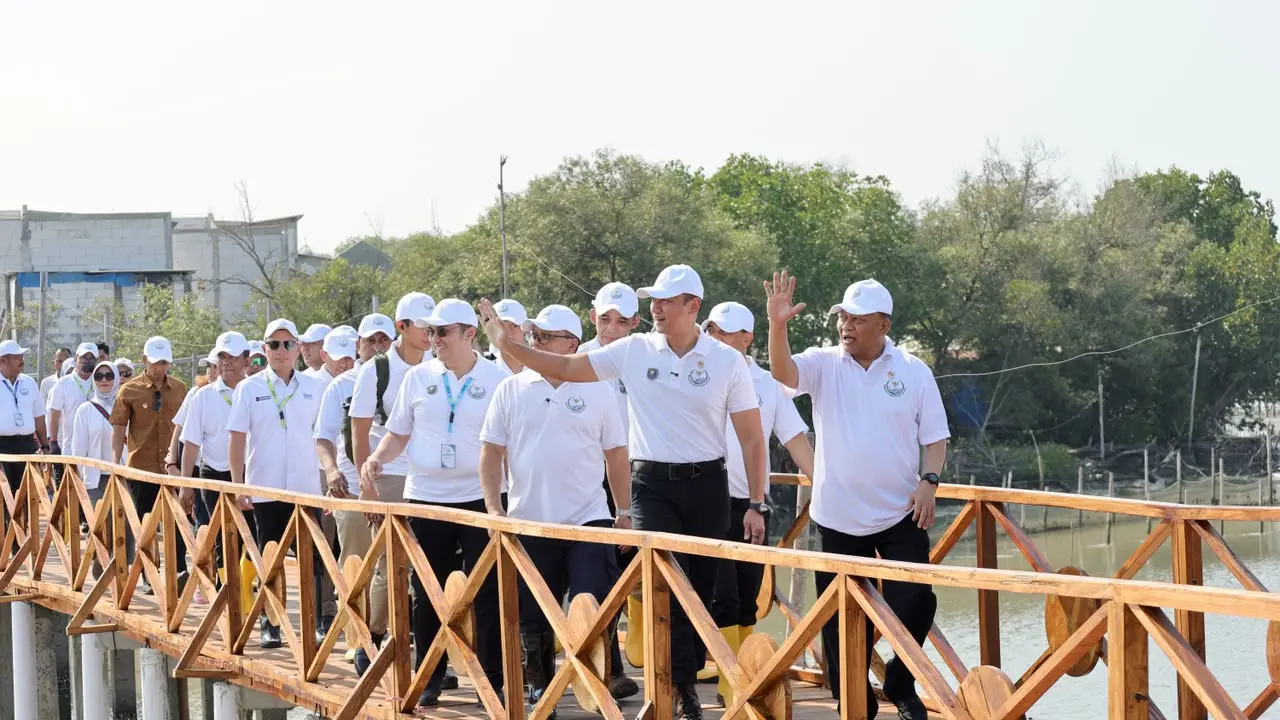Menteri Koordinator Bidang Infrastruktur dan Pembangunan Kewilayahan Agus Harimurti Yudhoyono (AHY)