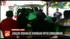 Kecelakaan yang melibatkan kendaraan minibus dengan truk ini terjadi di Jalan Tol Cikopo-Palimanan Kilometer 81, Sabtu dini hari. Enam orang meninggal dunia dan sejumlah korban mengalami luka serius.