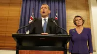 Perdana Menteri Australia Tony Abbott dan Menteri Luar Negeri Julie Bishop (Via: ozpolitic.com)