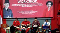 Workshop Kajian Kritis: Regulasi, Layanan dan Diplomasi Tenaga Kerja Domestik dan Perlindungan Pekerja Migran Indonesia yang digelar DPP PDIP di Sekolah Partai Lenteng Agung, Kamis (9/10/2025) (Istimewa)