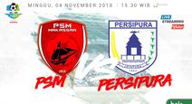 Liga 1 2018 PSM Makassar Vs Persipura Jayapura (Bola.com/Adreanus Titus)