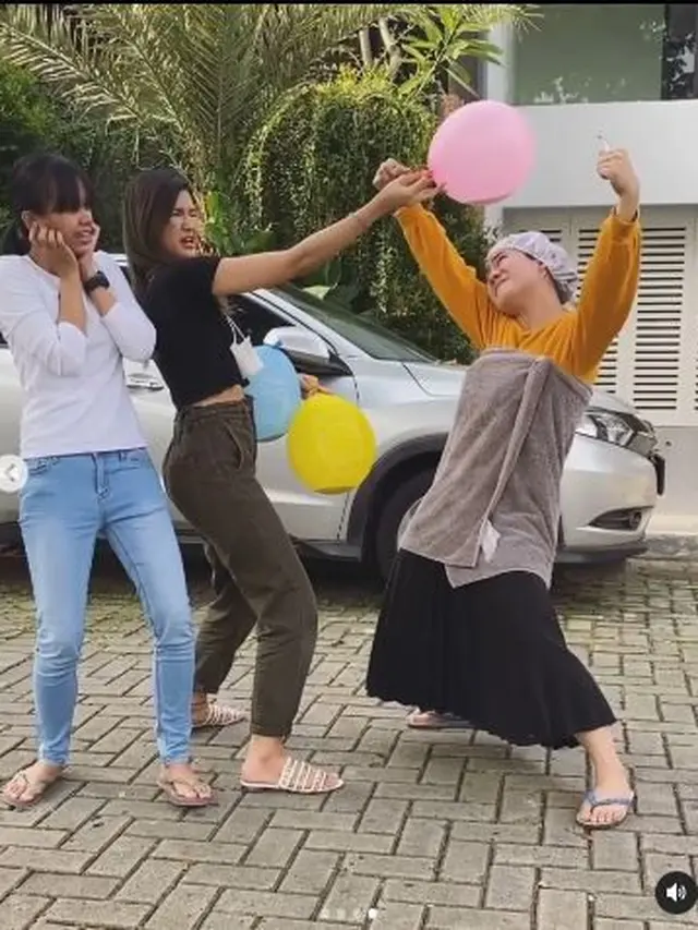 7 Momen Bridal Shower Felicya Angelista, Kocak dan Diajak Keliling Komplek