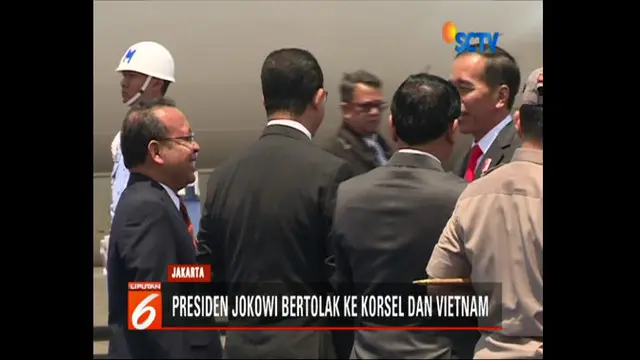 Presiden Jokowi kunjungi Korea Selatan untuk bahas kerja sama ekonomi dan industri.