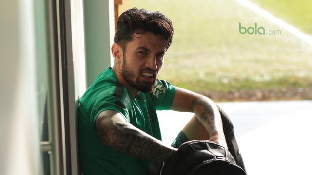 Timnas Indonesia U-23, Sesi Latiahn Timnas U-23, Bola.com, Stefano Lilipaly