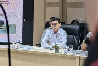 Kepala Badan Pengawas Obat dan Makanan (BPOM), Taruna Ikrar turut angkat bicara soal anggur shine muscat (4/11/2024). Foto: Liputan6.com/Ade Nasihudin.