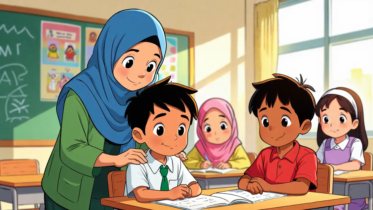 Cerita Anak Islami tentang Akhlak (Foto: Reve Art AI)