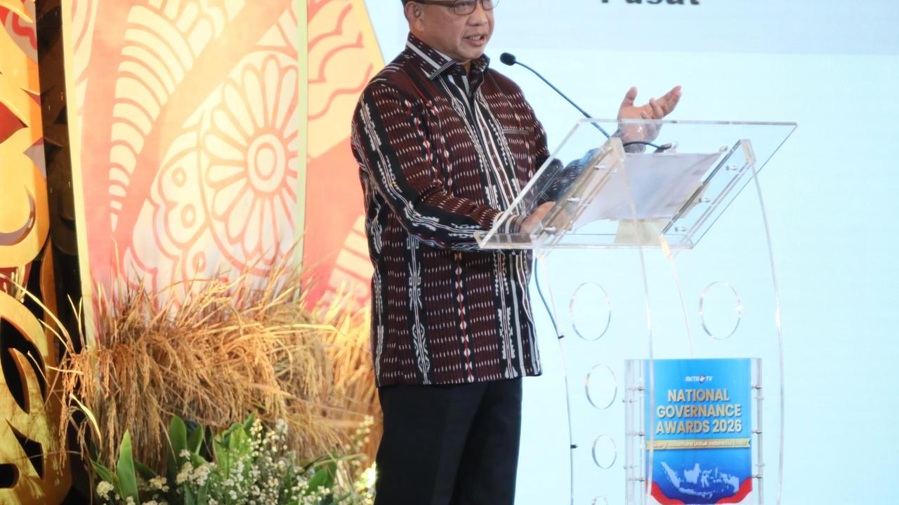 Mendagri Tito Karnavian di acara National Governance Awards 2026