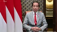 Presiden Joko Widodo (Jokowi) mengumumkan pencabutkan status pandemi COVID-19 pada Rabu, 21 Juni 2023. Saat ini Indonesia memasuki masa endemic (Foto: Youtube Sekretariat Presiden)