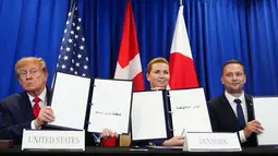 Trump Teken Perjanjian Keamanan dengan Denmark dan Greenland