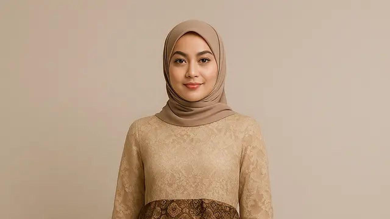 7 Model Tunik Batik Kombinasi Brokat Modern 2025, Tampil Menawan