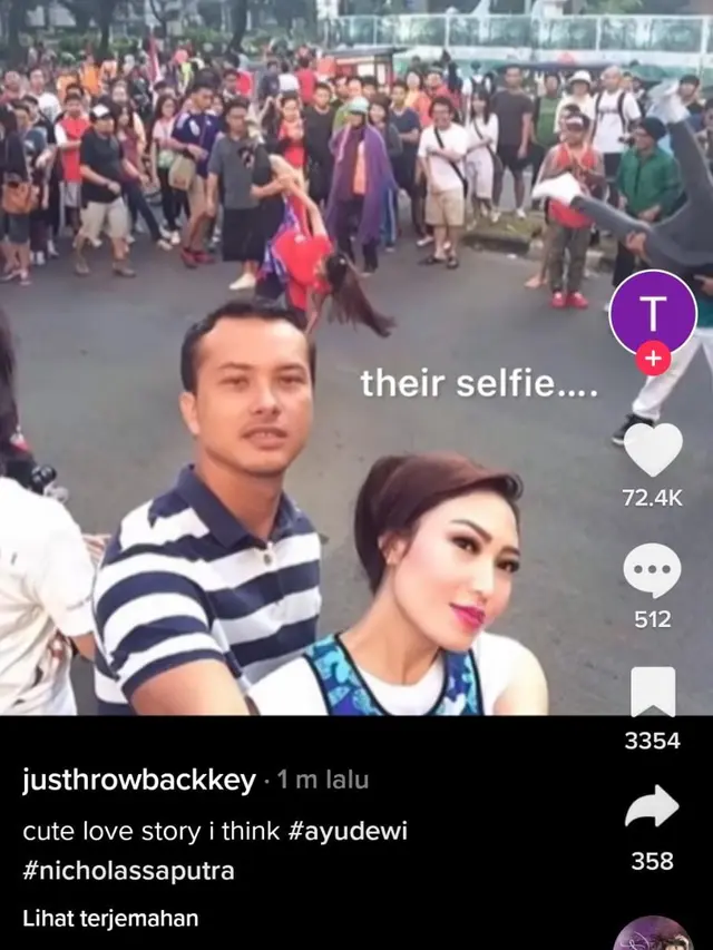 Sebelum menikah, Ayu Dewi sempat dekat dan jalin hubungan asmara dengan Nicholas Saputra?