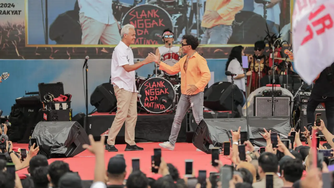 Calon presiden (capres) nomor urut tiga Ganjar Pranowo