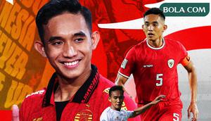 Timnas Indonesia - Aksi-Aksi Rizky Ridho di Timnas, Persija dan Persebaya (Bola.com/Adreanus Titus)