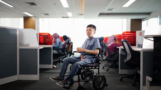 Petugas Call Center Disabilitas