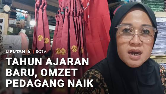 Musim Masuk Sekolah Dongkrak Omzet Pedagang Seragam