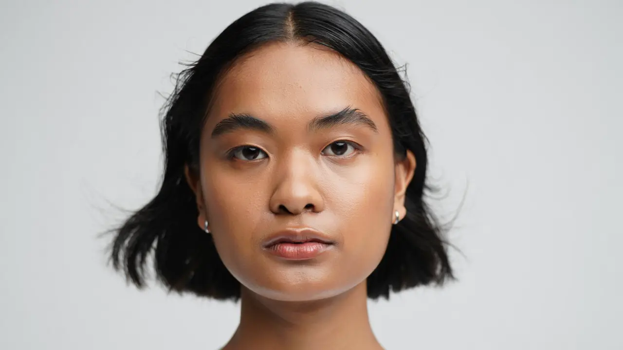 Potongan Rambut Wanita Pendek untuk Rambut Mengembang (Foto: Reve Art AI)