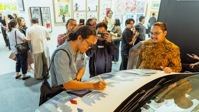 Dari Galeri ke Jalan Raya, Kreasi Seni di Atas Mobil Mencuri Perhatian di ArtMoments 2026
