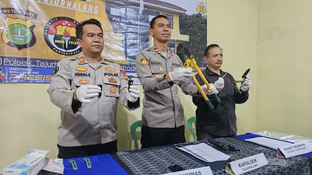 Polisi Tangkap Kawanan Pencurian Mobil Truk Sempat Hilangkan Sinyal GPS
