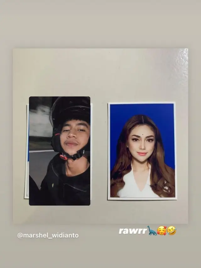 Bikin Heboh, 6 Editan Netizen Pas Foto Nikah Bareng Celine Evangelista Ini Kocak