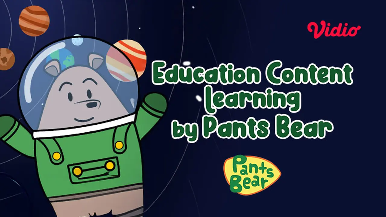 Education Content Learning With Pants Bear