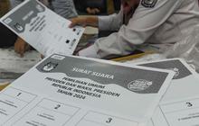FOTO: Wujud Alat Bantu untuk Penyandang Tunanetra Saat Pemungutan Suara Pemilu 2024