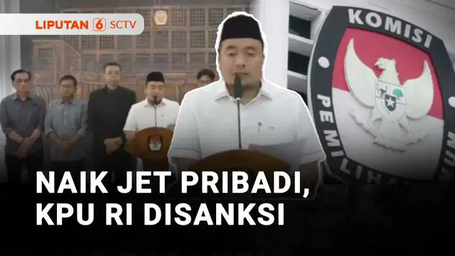 VIDEO: Melanggar Etik, Ketua, dan Empat Komisioner KPU RI Dijatuhi Sanksi