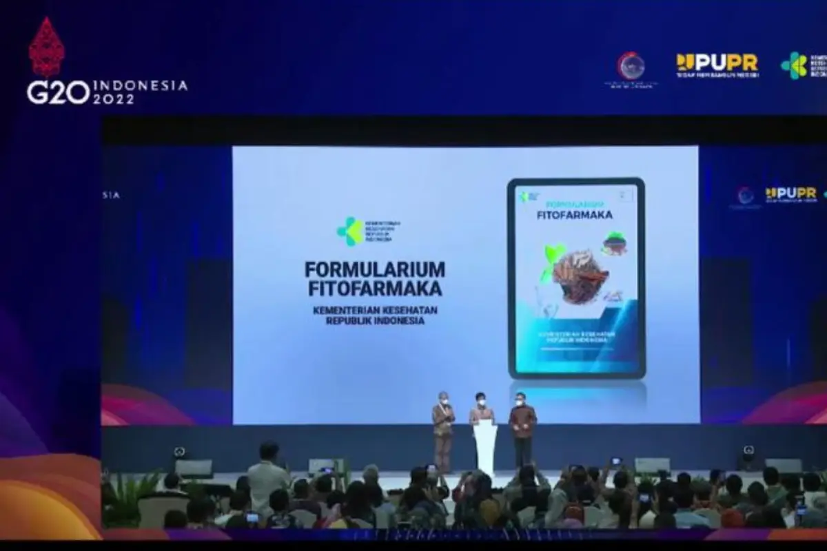 Kementerian Kesehatan RI meluncurkan formularium fitofarmaka.(Dok: Kemenkes RI)