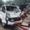 Kecelakaan Beruntun 4 Kendaraan di Tol Akses Tanjung Priok