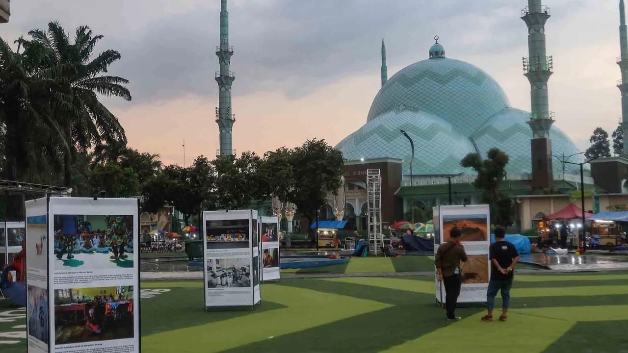 FOTO: Pameran  Foto Jejak Urban Hadirkan Cerita Kota di Banten