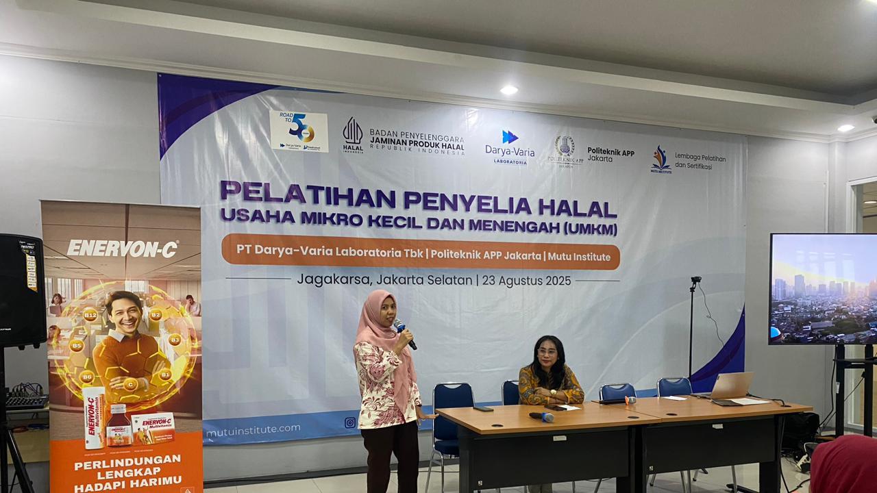 Politeknik Kemenperin Kebut Sertifikasi Halal UMKM Lewat Program Halalpreneur