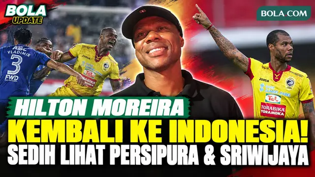 Hilton Moreira Ungkap Alasan Kembali ke Indonesia, Kini Jadi Asisten Pelatih Madura United