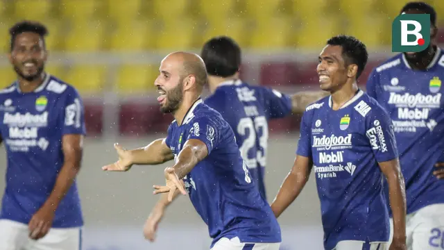 Foto: Wander Luiz dan Rashid Cetak Brace, Persib Bandung Kalahkan PSS Sleman di Pertandingan Lanjutan  BRI Liga 1
