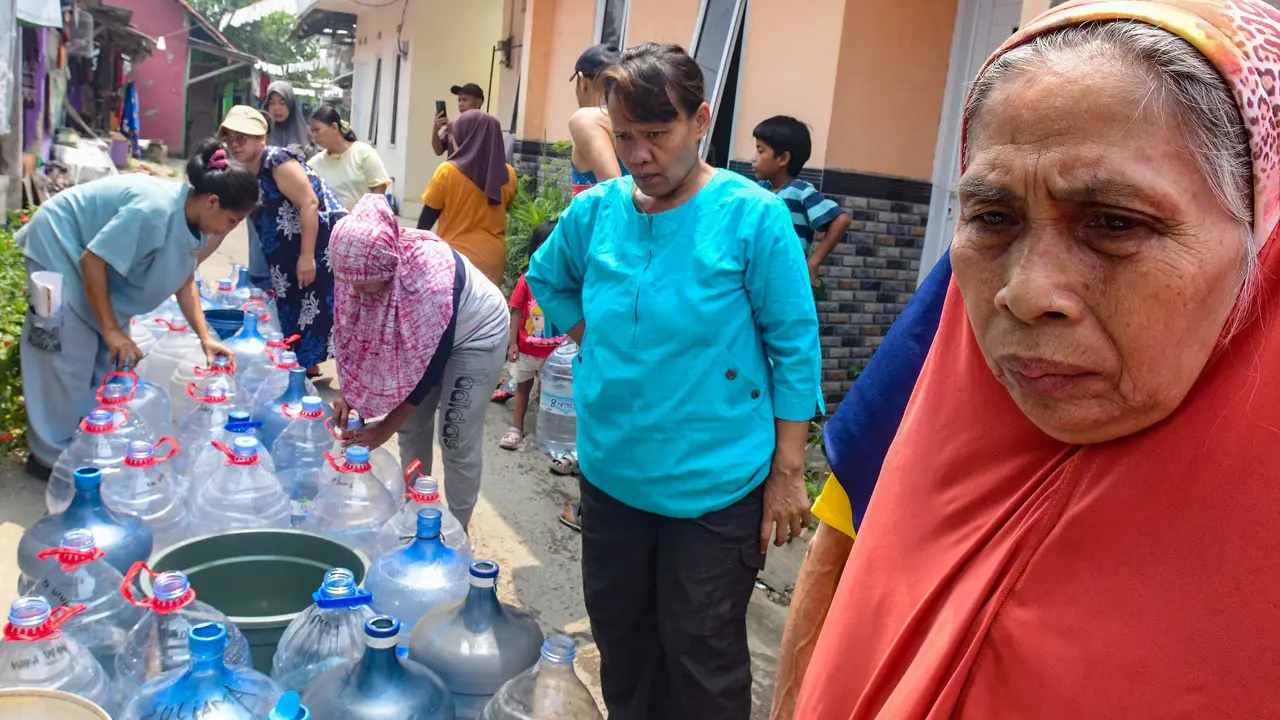 Warga Depok kesulitan air bersih