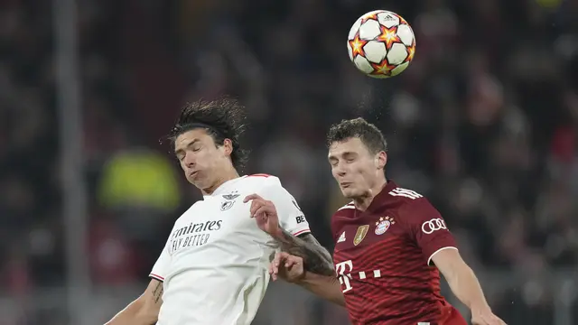 Liga Champions Bayern Munchen vs Benfica